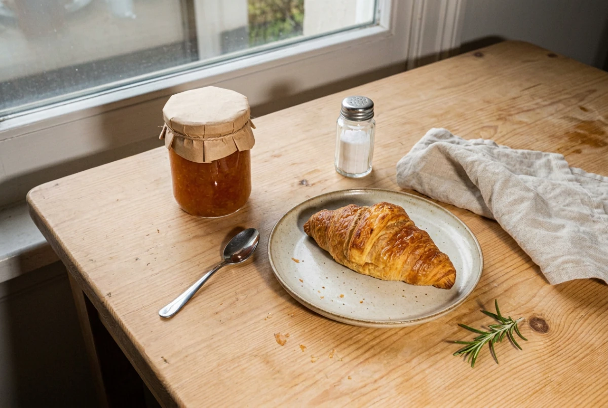Nano Banana 2.1 result: the same breakfast table in soft window light