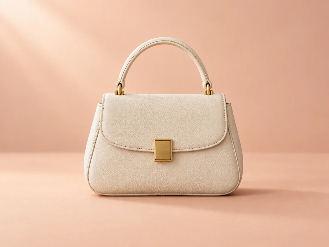PicOnTap result: the same cream handbag in a new setting